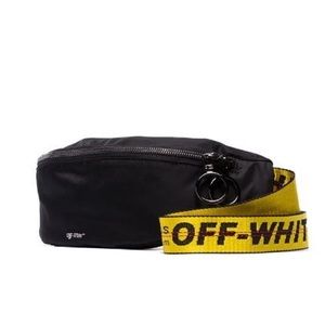 OFF-WHITE industrial logo belt bag